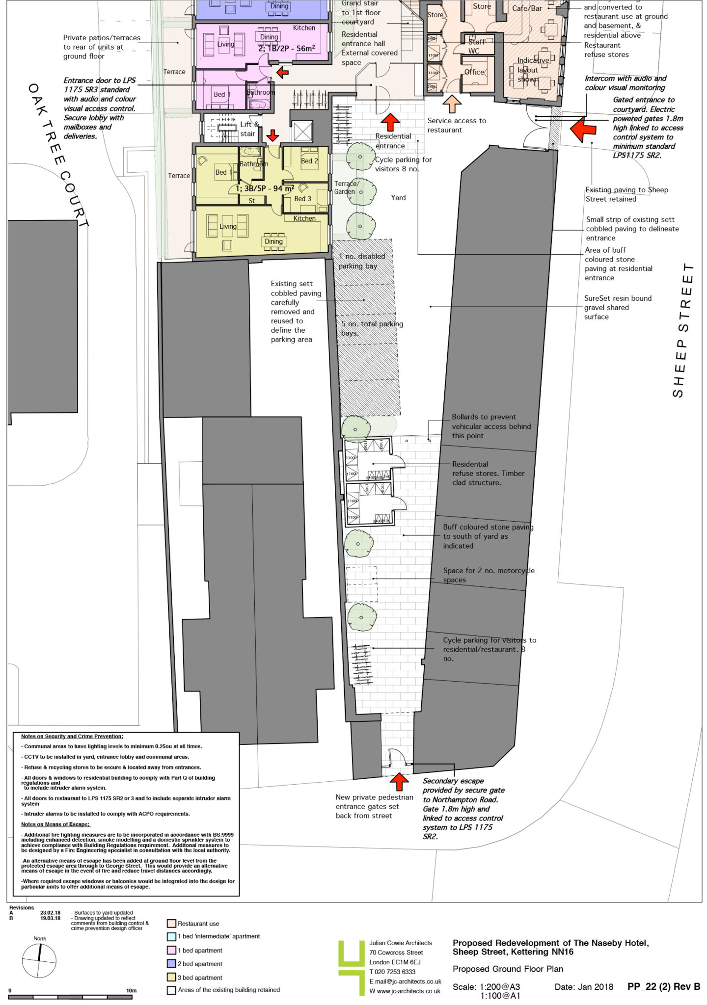 Pp 22 2 Rev B Proposed Ground Floor Plan Paul Simon Homes